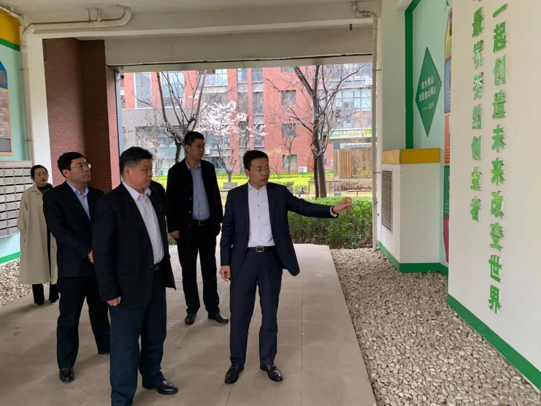 莱州市市委常委,常务副市长葛学通等一行来访绿天使