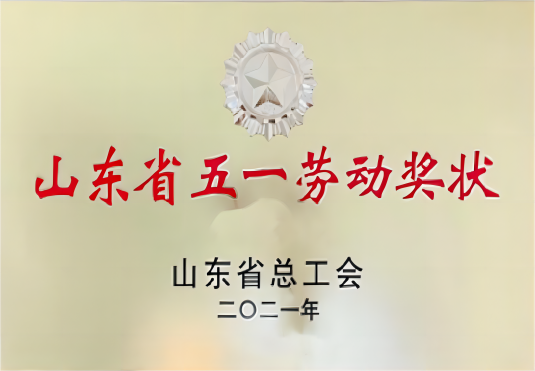 山东省五一劳动奖状