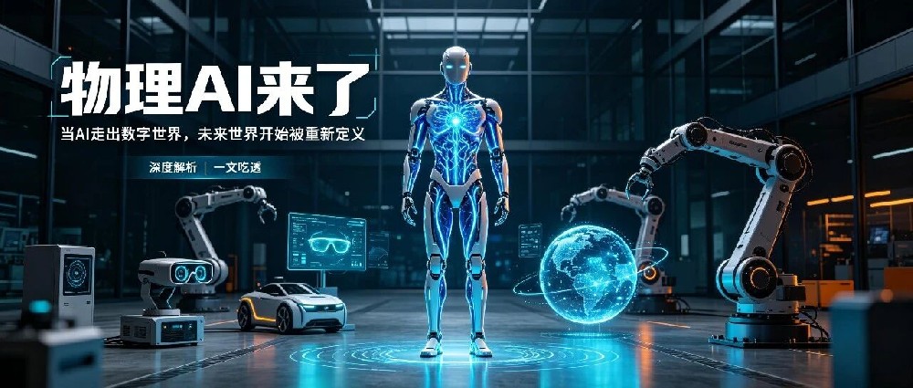 【第八十八期】物理AI:当AI走出数字世界,智能才拥有了完整形态